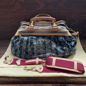 Louis Vuitton Denim Cruise Raye Cabas GM